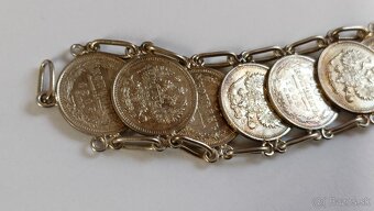 Strieborny Šatlen mince kopejky - 4