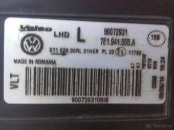 Predne svetlo  lave na VW-T6. - 4