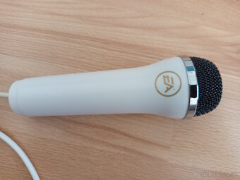 Nintendo Wii - Mikrofón Logitech EA - až 5metrový kábel - 4