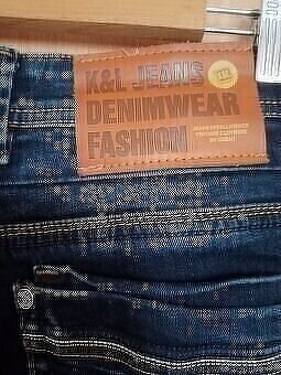 DŽÍNSY-NOVÉ-ZNAČKOVÉ: K&L JEANS DENIM - MADE in KANADA-ZĽAVA - 4