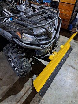 Snežný pluh na štvorkolku/malotraktor - 4