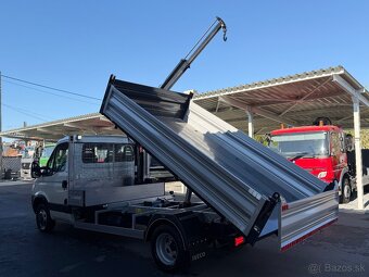 IVECO DAILY TROJSTRANNÝ SKLÁPAČ + HYDRAULICKÁ RUKA do 3,5t - 4