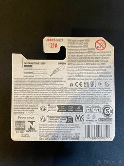 HotWheels Porsche 911 kľúčenka červená - 4