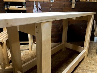 Javorová hoblica pred dokončením - 4