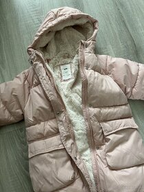 Dievčenská zateplená bunda na zimu 110 - 4