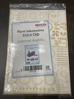 Parní lokomotiva rady 310.0 ČSD Kafemlejnek v mierke 1:25 - 4