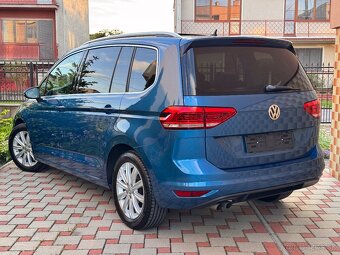 Volkswagen Touran Highline 2.0 TDI 110kw DSG 2018 BLUE - 4