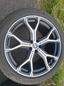 Originál letní sada 21" BMW G05, X5, X6 style 741M - 4