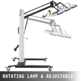 Konstrukce s ovládacím panelem pro infrač. sušičku laků - 4