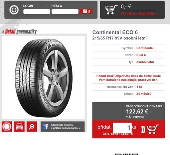 Pneumatiky 215/65 R17 - 4