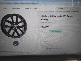 Alu R 16 ITALIA ŠKODA SCALA,KAMIQ. - 4