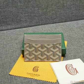 🌟 Goyard Saint Sulpice Card Holder – Originál 🖤✨ - 4