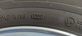 Disky Opel alu R15 5x110 ,6Jx15 ET43 + letne pneu - 4