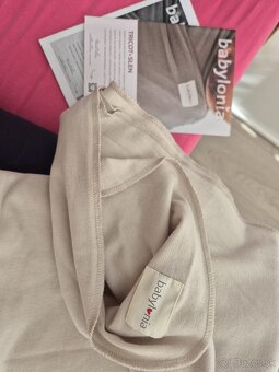 Šatka na nosenie detí Babylonia (3 - 15kg), béžová - 4