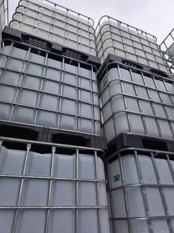 Certifikované potravinárske 1000l IBC kontajnery - 4