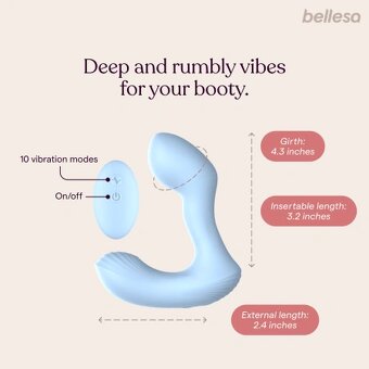 Bellessa vibrátor Tush - 4