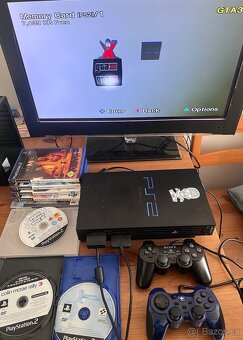 Herná konzola Sony PlayStation 2 + Hry A Príslušenstvo - 4