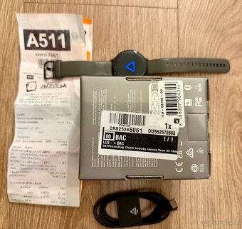 Predám Garmin VENU 3S Slate/Grey Band (v záruke s bločkom) - 4