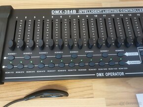 Dmx pult 384 s led osvetlením a MIDI ovládaním - 4