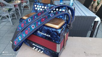 Harmonika-Heligonka.Populár Modrá. - 4