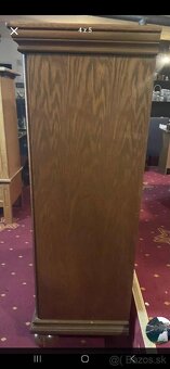 komoda, masiv, sklo, bazar, v 145 cm, s 104 cm, h 50,5 cm - 4