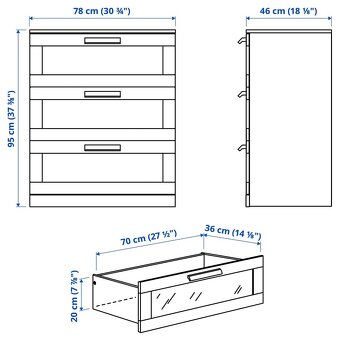 Komoda Ikea Brimnes - 4