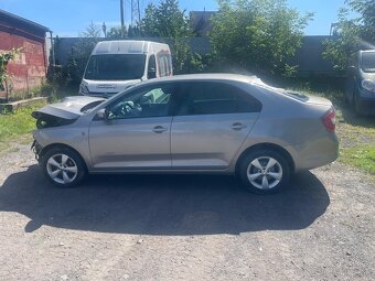 Škoda Rapid 1.2TSi 63kw, r.2013, klima - 4