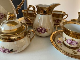 Porcelánová kávová súprava Thun Menuet (1952) - 4