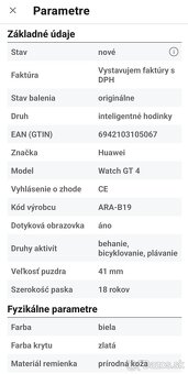 Predam hodinky huawei watch gt 4 - 4
