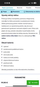 Podlahový vysávač Sencor SVC 1080TI čierny - 4