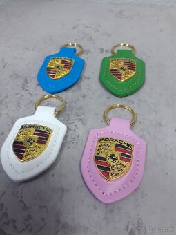 Kožený prívesok Porsche - 4