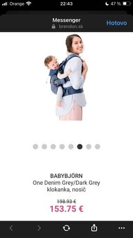 BabyBjörn klokanka - 4