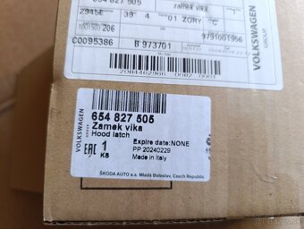 Zámok kapoty Škoda Kamiq,Octavia,Scala - 4