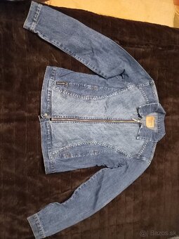 Damska dzinsova, riflova bunda M ,XL - 4
