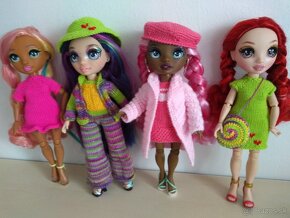 na bábiky Rainbow high top sukňa šaty oblečenie Barbie - 4