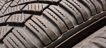 Predám zimný set 15"-5x112+195/65r15 Continental - 4