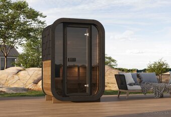 Záhradná Cube sauna SaunaLux130 Thermodrevo - 4