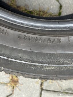 275/50 R20 Zánovné zimné PNEU - 4