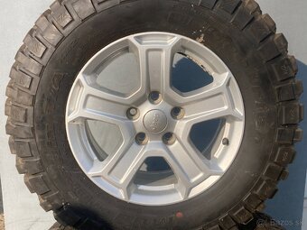 ALU kola JEEP WRANGLER JL JK R17x7 + 5 PNEU - 4