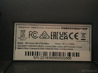 Herný ovládač Thrustmaster T80 Ferrari 488 GTB Edition - 4