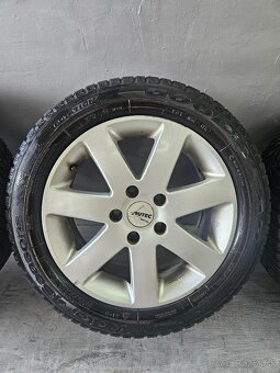 Predám alu disky 5x112 r16 + zimné pneu 205/55/r16 - 4