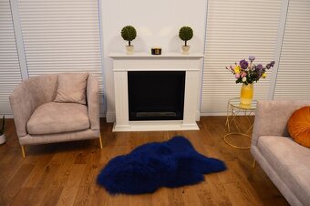 Modrá ovčia kožušina - 4