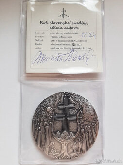 Postriebrená medaila Rok slovenskej hudby (autorská) - 4