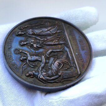 Medaila Rakúsko - Uhorsko - 1873 - VIEDEŇ - F.J. I. - 4