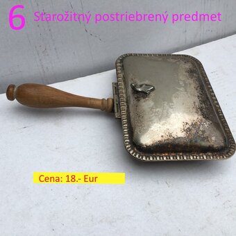 Bronzové sochy a busty, žehlička, svietnik a kovové veci - 4