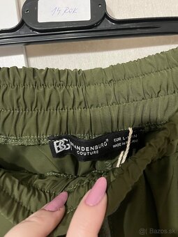 Pánske zelené nohavice - 4