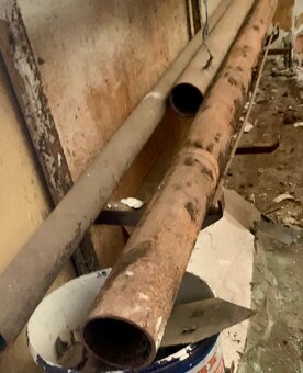 OCEĽOVÁ RÚRA  4m. 3m.  2.5m - 4