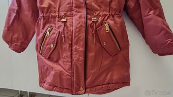 Zimný nepremokavý kabát parka 122 - 4