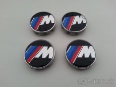 BMW krytky 68mm a 56mm, znak kapota, kufor 73mm a 82mm - 4