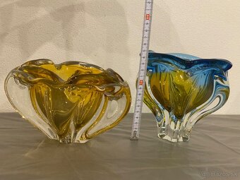 Retro misky z hutného skla - 4